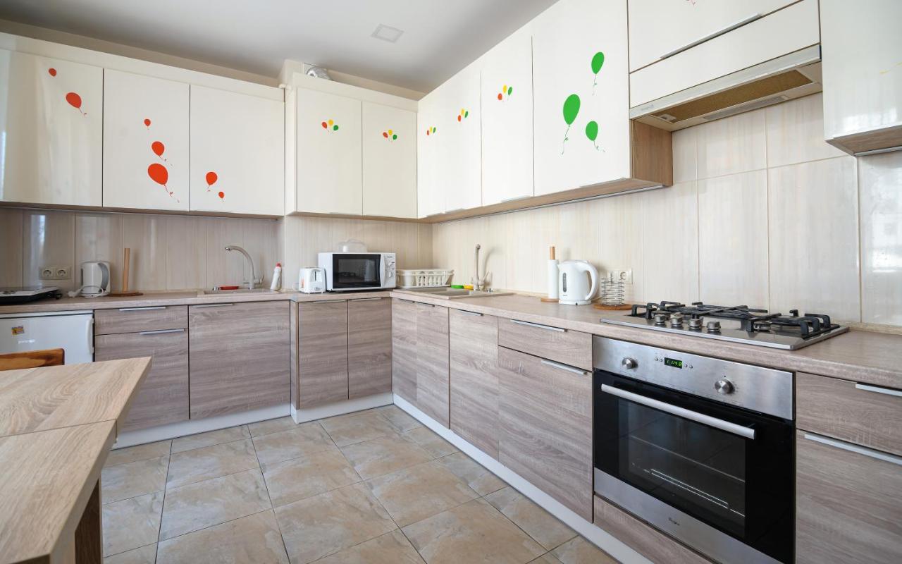 Colored Balloons - 3 Bedrooms, 3 Bathrooms, Equipped Large Apartments Lemberg Exterior foto